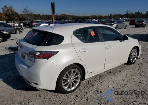 2012 Lexus Ct 200 z USA, uszkodzony, nr VIN JTHKD5BH0C2114441